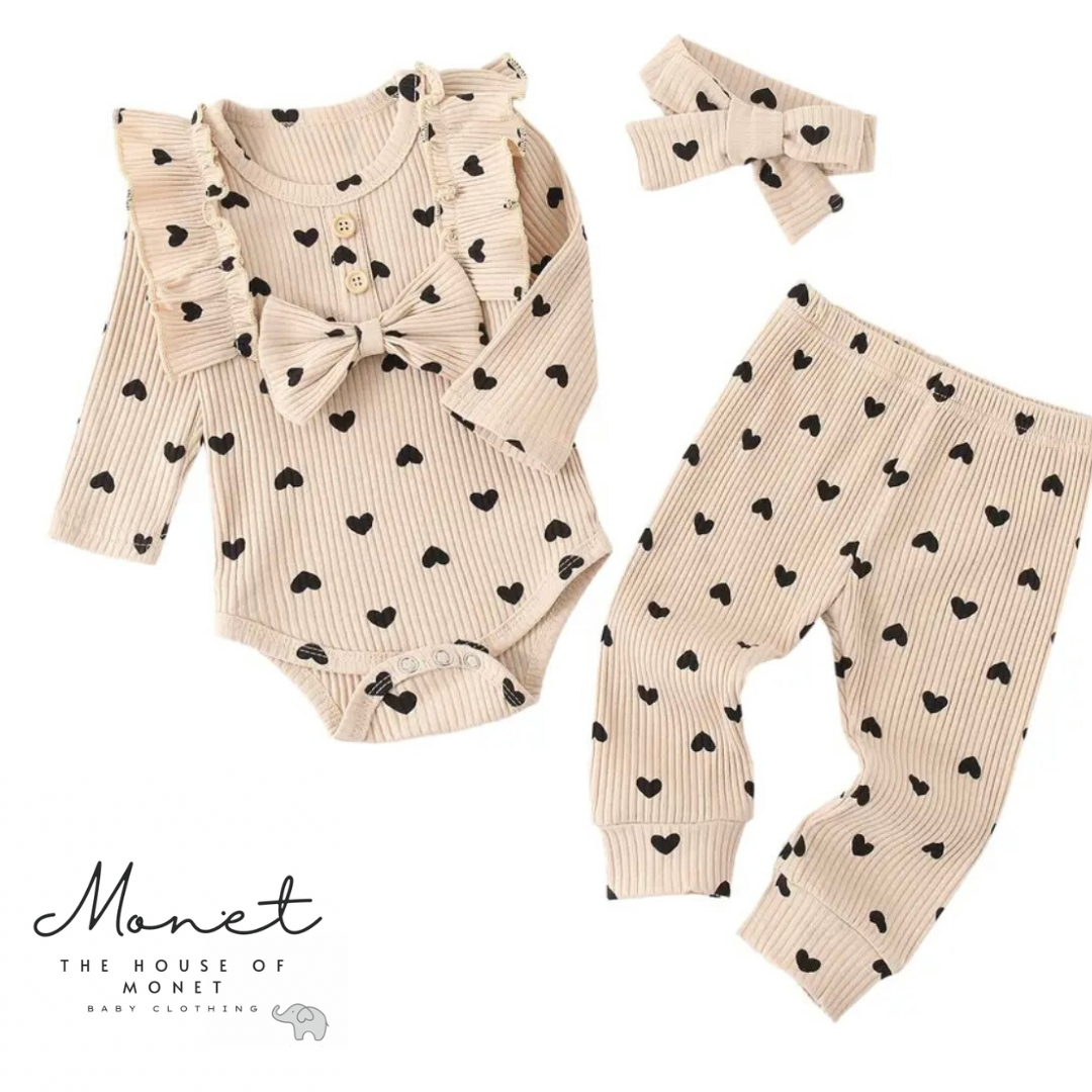 'Love Me' 2-Piece with Headband